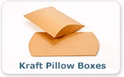 Wholesale Kraft Pillow Boxes