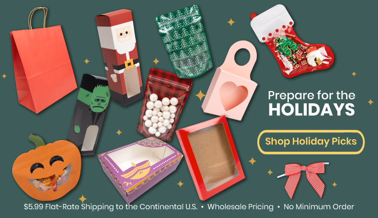 Holiday Packaging - Halloween, Fall, Christmas, Diwali