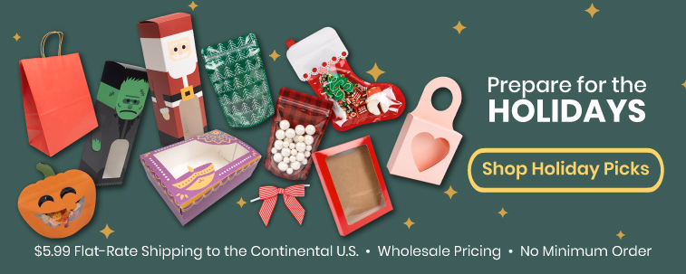 Holiday Packaging - Halloween, Fall, Christmas, Diwali
